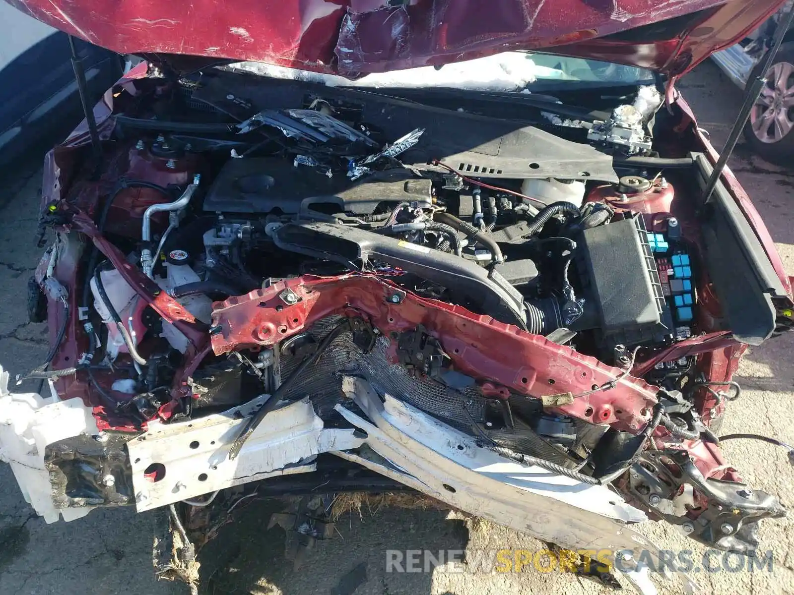 7 Photograph of a damaged car 4T1B21HK7KU518547 TOYOTA CAMRY 2019