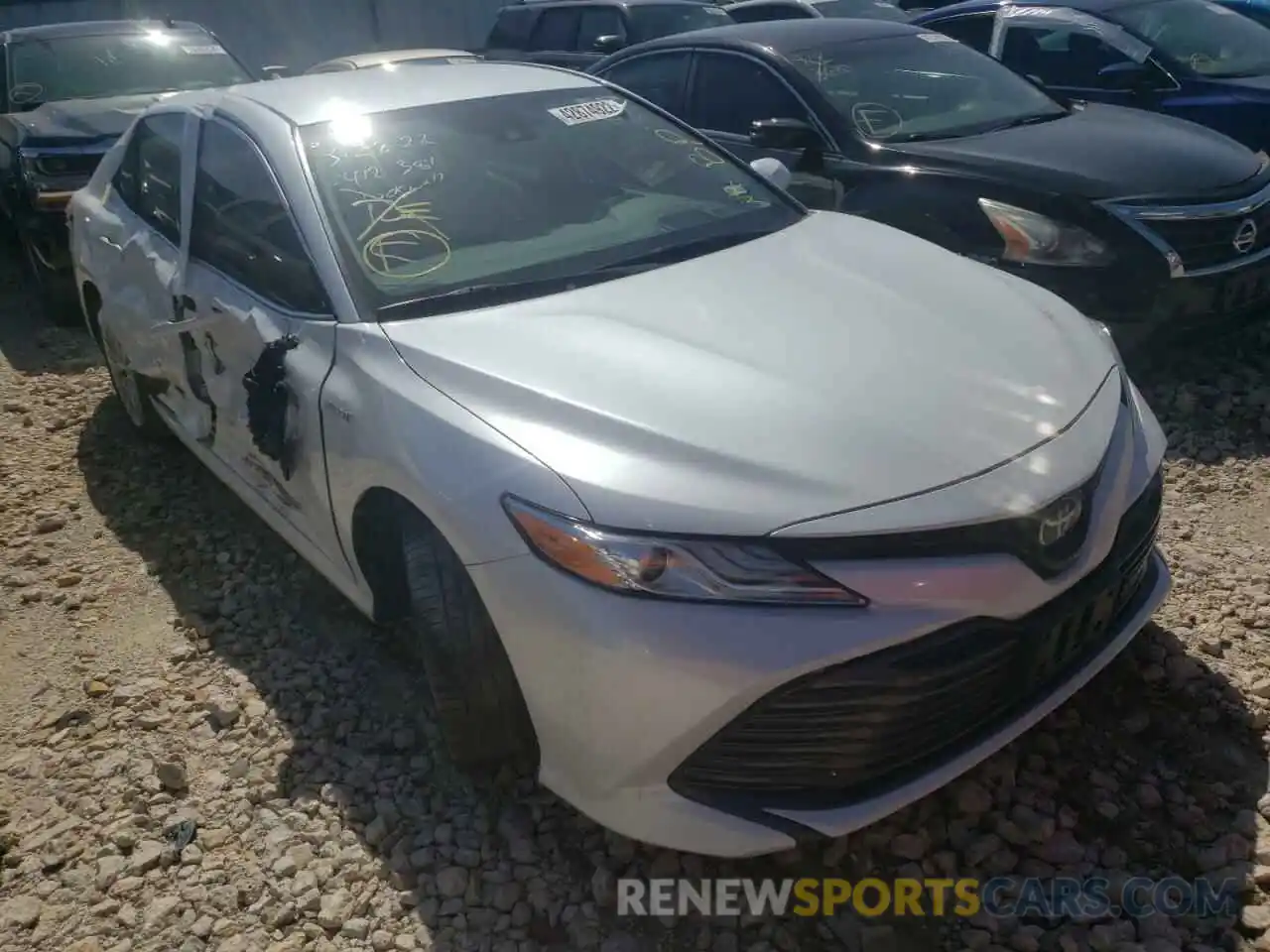 1 Photograph of a damaged car 4T1B21HK7KU519116 TOYOTA CAMRY 2019