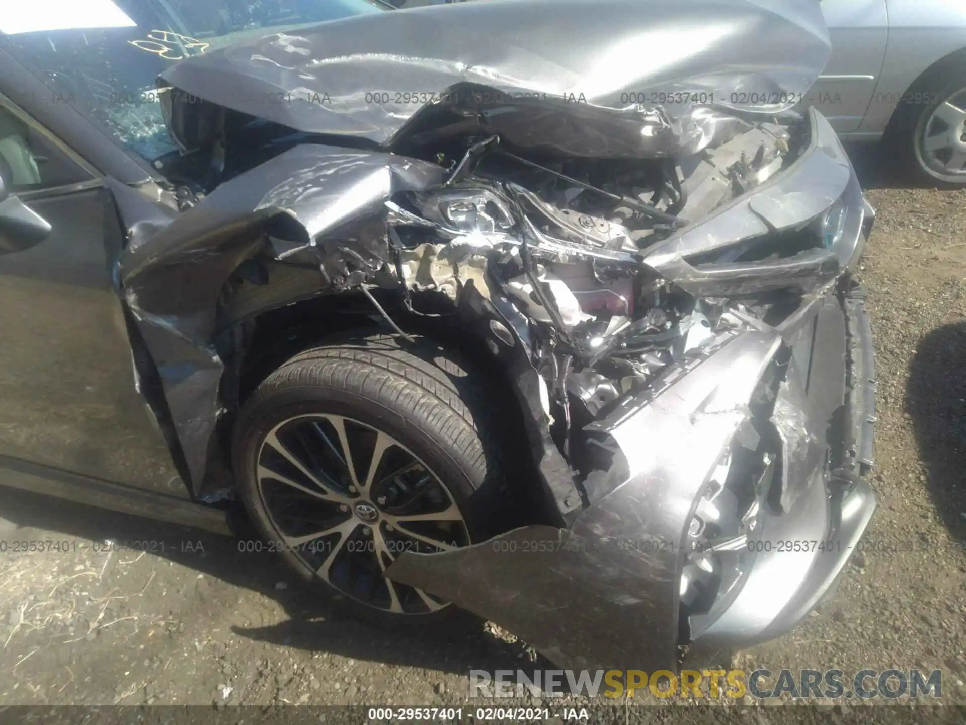 6 Photograph of a damaged car 4T1B21HK7KU521464 TOYOTA CAMRY 2019