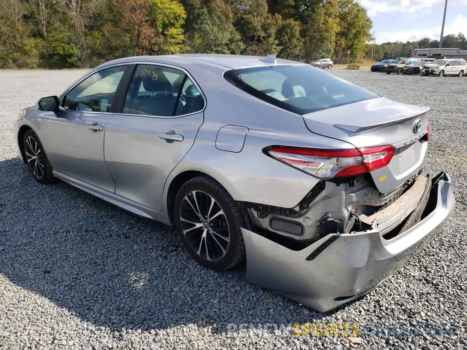 3 Photograph of a damaged car 4T1B21HK8KU012189 TOYOTA CAMRY 2019