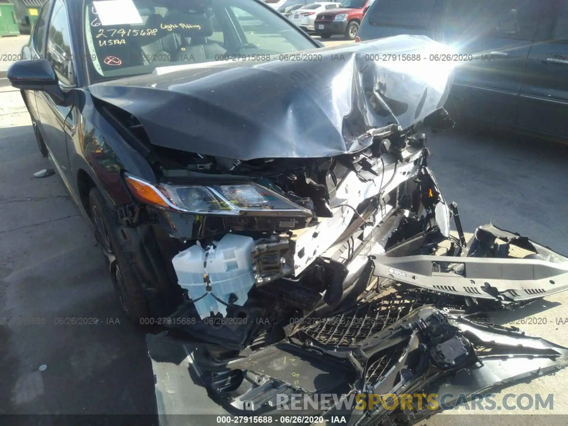 6 Photograph of a damaged car 4T1B21HK8KU514314 TOYOTA CAMRY 2019