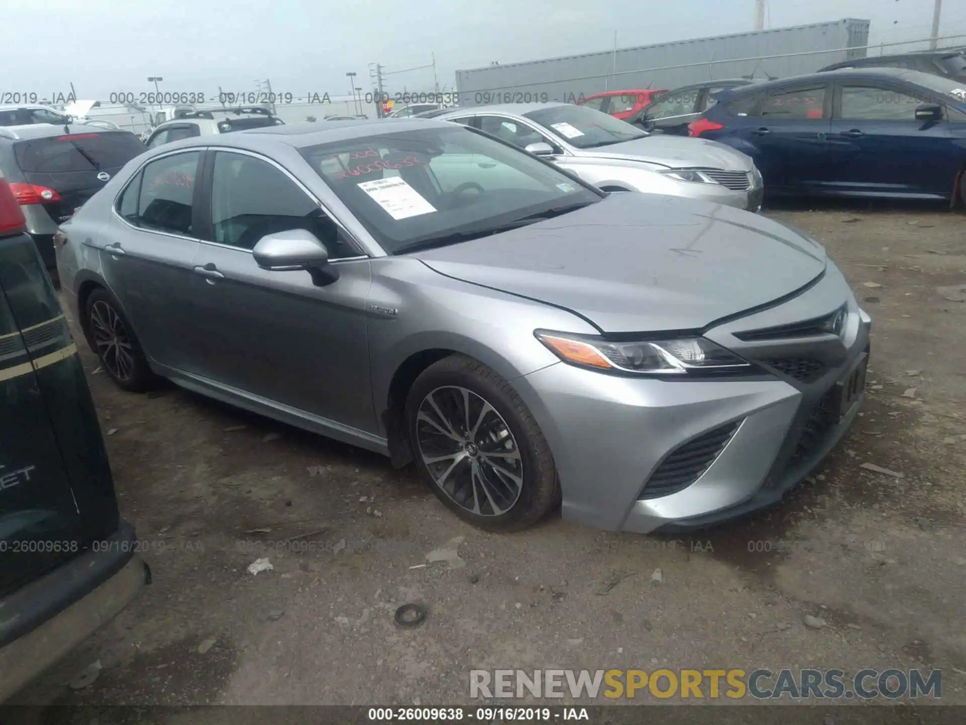 1 Photograph of a damaged car 4T1B21HK8KU514345 TOYOTA CAMRY 2019