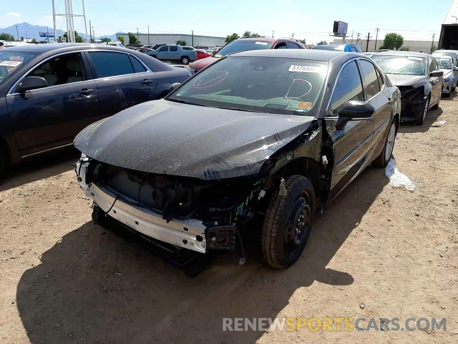 9 Photograph of a damaged car 4T1B21HK9KU010399 TOYOTA CAMRY 2019