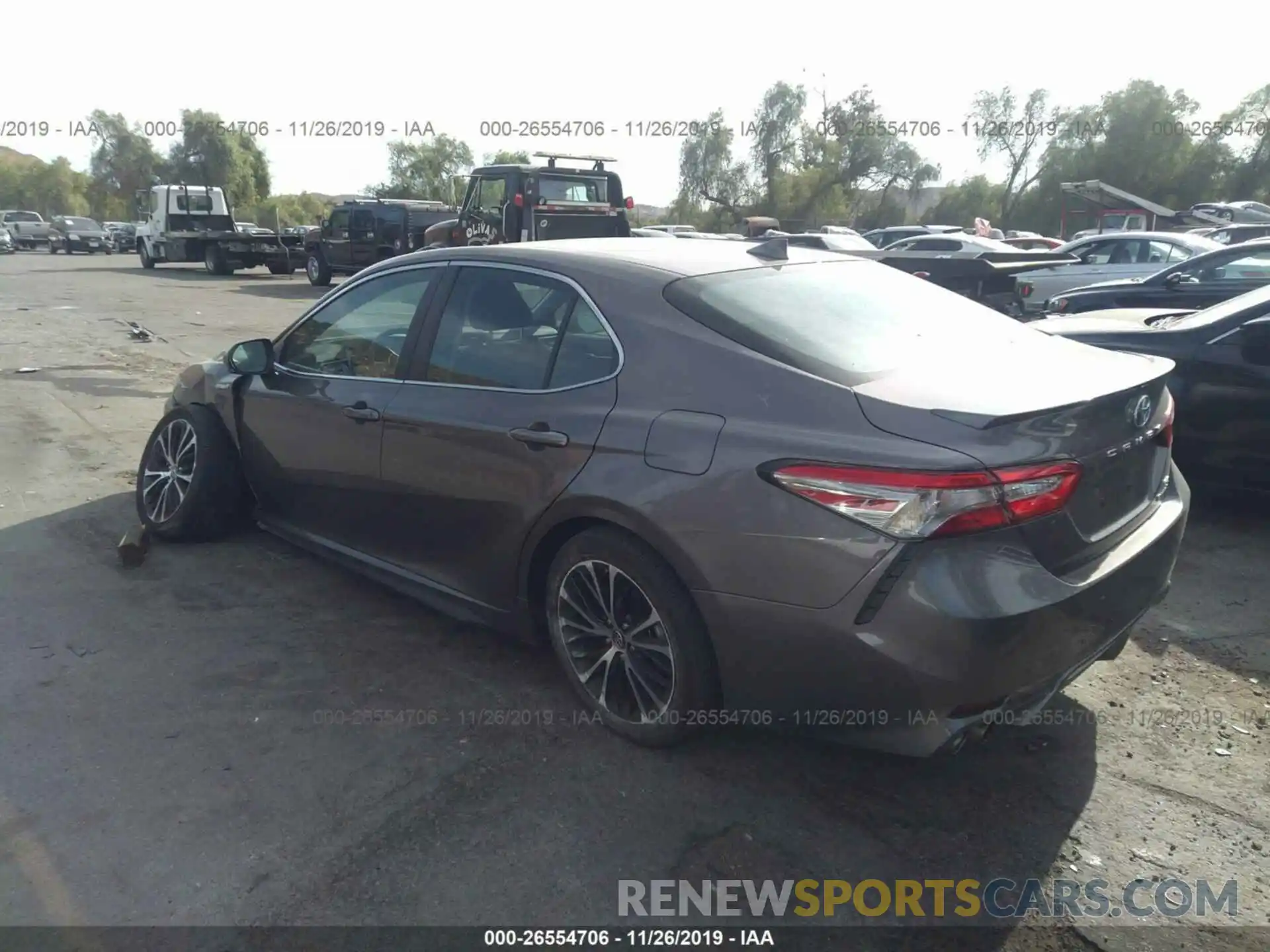 3 Photograph of a damaged car 4T1B21HK9KU011598 TOYOTA CAMRY 2019