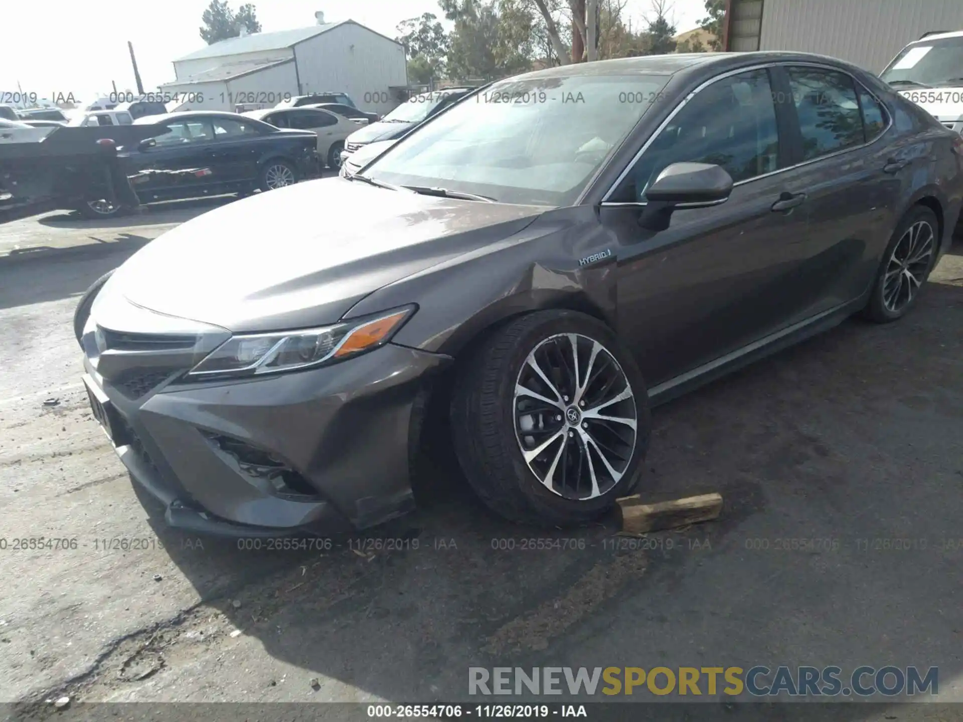 6 Photograph of a damaged car 4T1B21HK9KU011598 TOYOTA CAMRY 2019