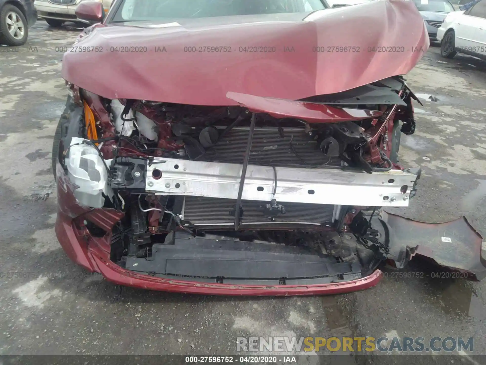 6 Photograph of a damaged car 4T1B21HK9KU512104 TOYOTA CAMRY 2019