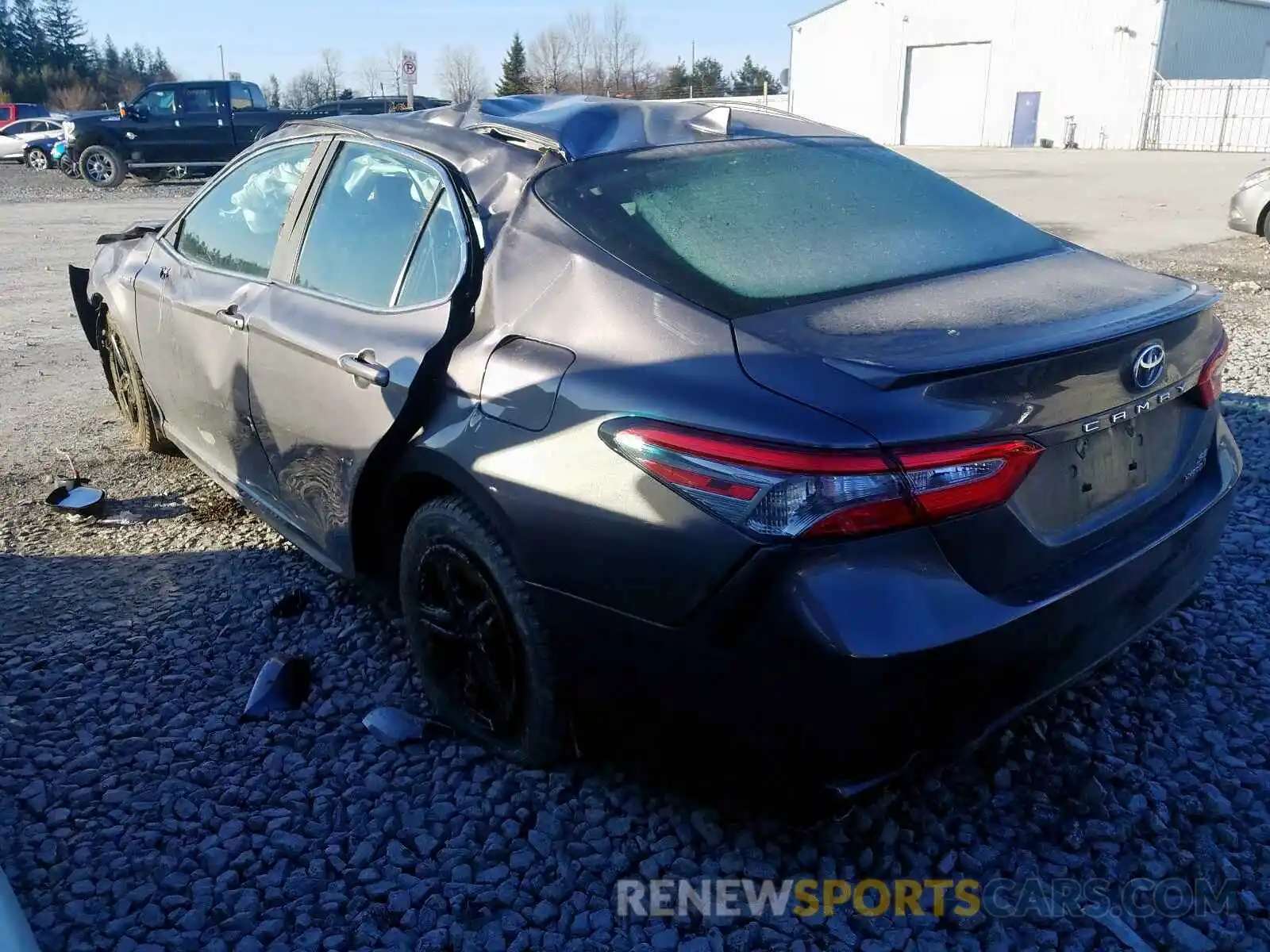 3 Photograph of a damaged car 4T1B21HK9KU517335 TOYOTA CAMRY 2019