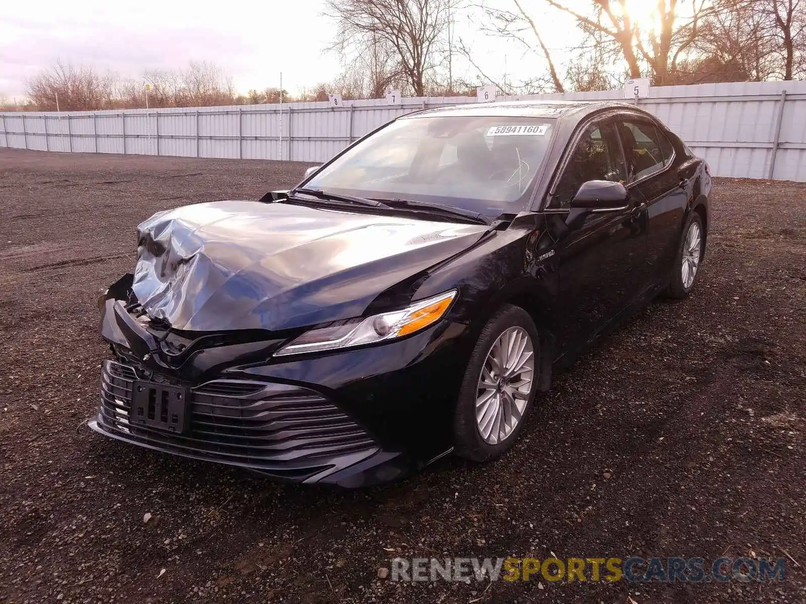 2 Photograph of a damaged car 4T1B21HK9KU517948 TOYOTA CAMRY 2019