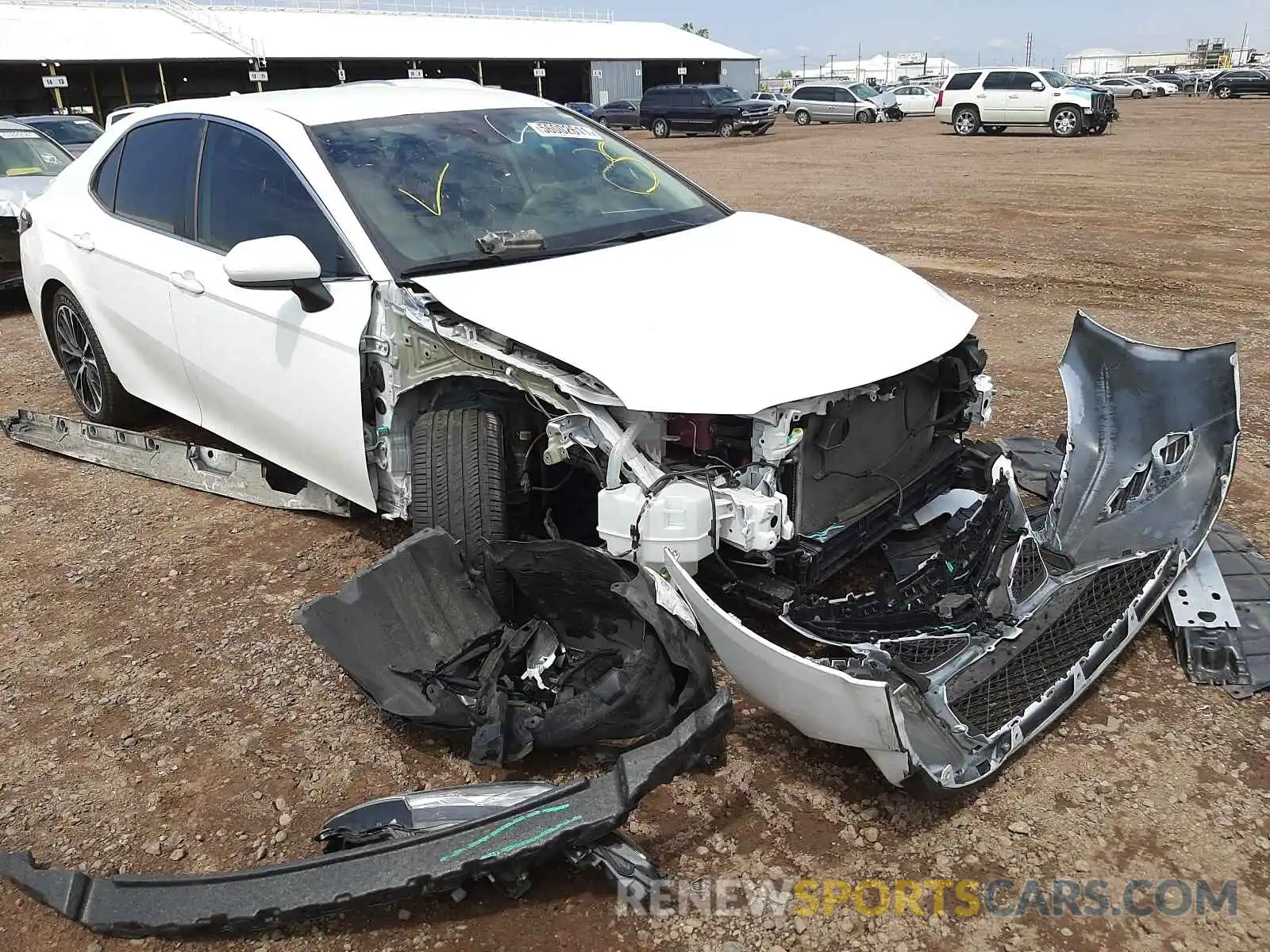 9 Photograph of a damaged car 4T1B21HKXKU012422 TOYOTA CAMRY 2019