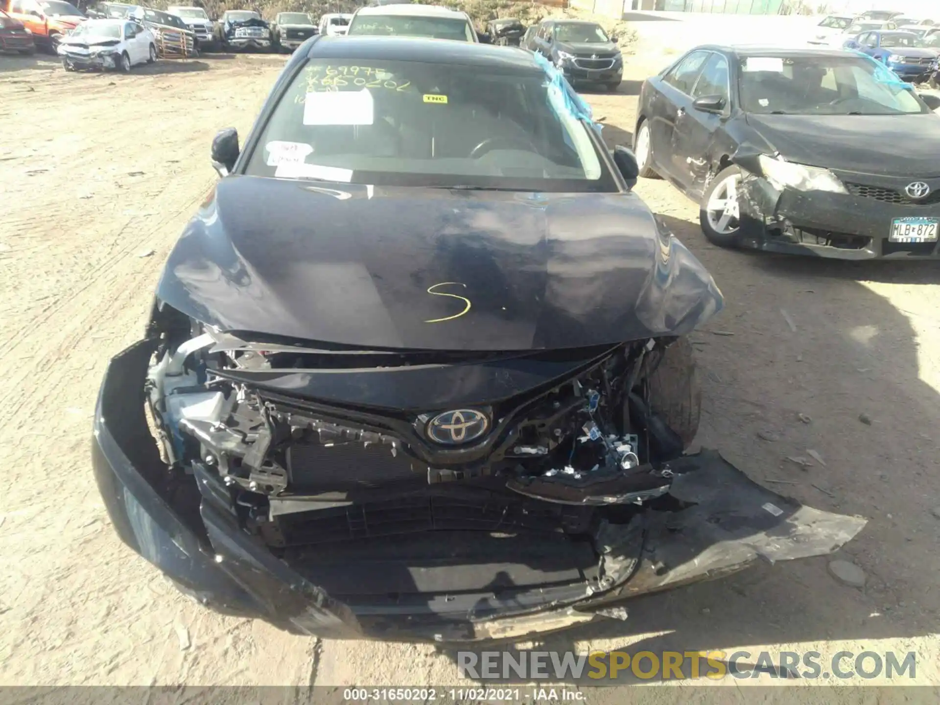 6 Photograph of a damaged car 4T1B21HKXKU012758 TOYOTA CAMRY 2019