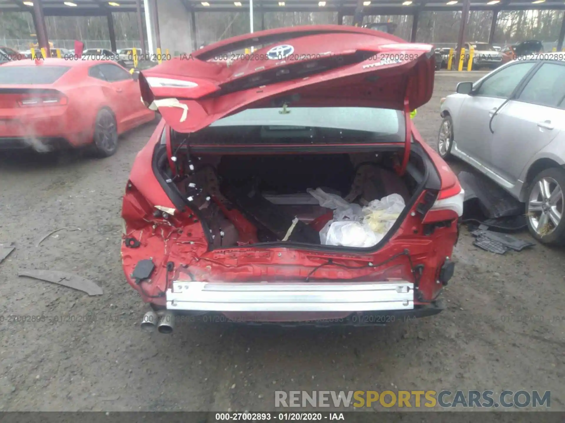 6 Photograph of a damaged car 4T1B21HKXKU014039 TOYOTA CAMRY 2019