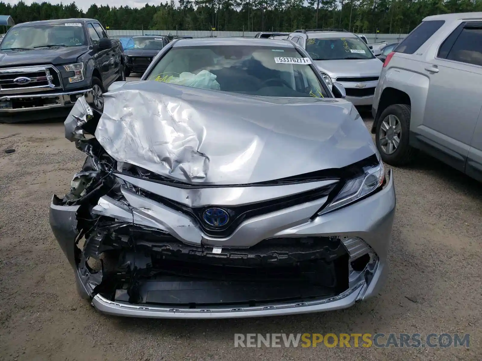 7 Photograph of a damaged car 4T1B21HKXKU515027 TOYOTA CAMRY 2019