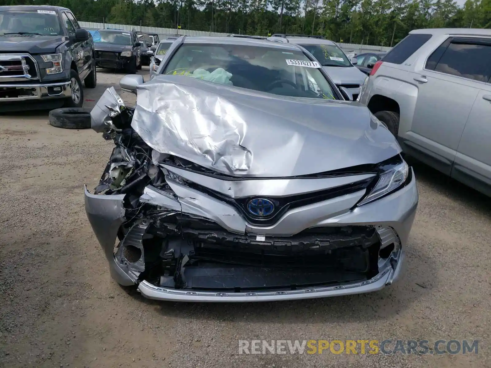 9 Photograph of a damaged car 4T1B21HKXKU515027 TOYOTA CAMRY 2019