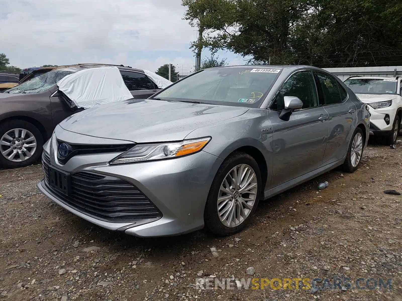 2 Photograph of a damaged car 4T1B21HKXKU516288 TOYOTA CAMRY 2019