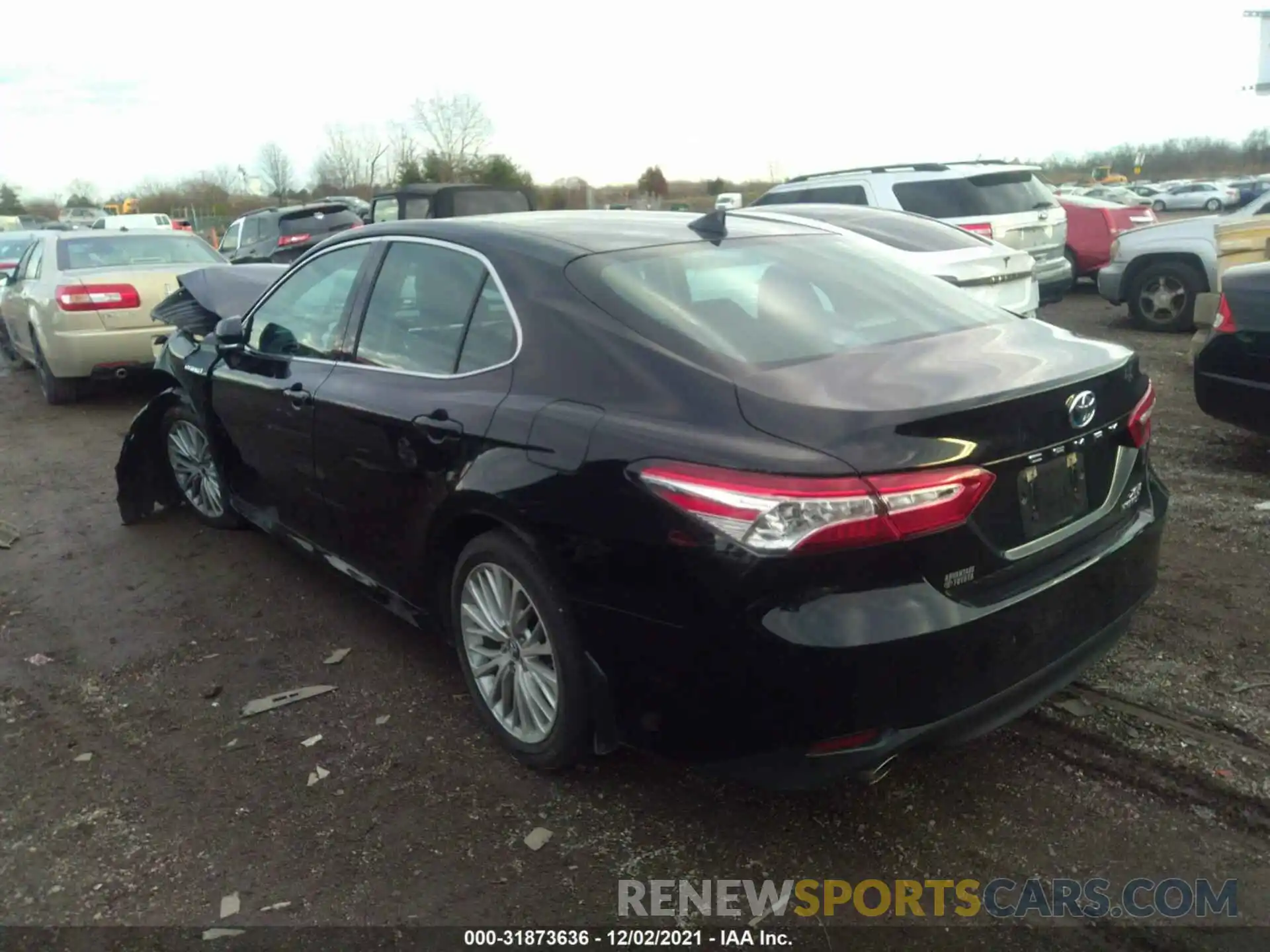 3 Photograph of a damaged car 4T1B21HKXKU517666 TOYOTA CAMRY 2019