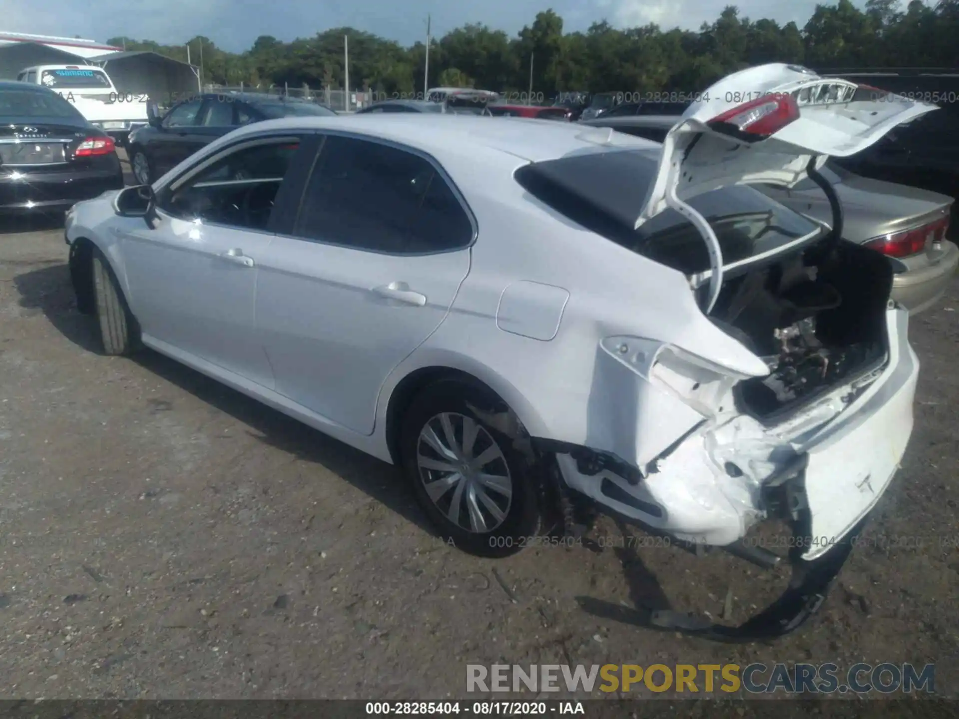 3 Photograph of a damaged car 4T1B31HK0KU007064 TOYOTA CAMRY 2019