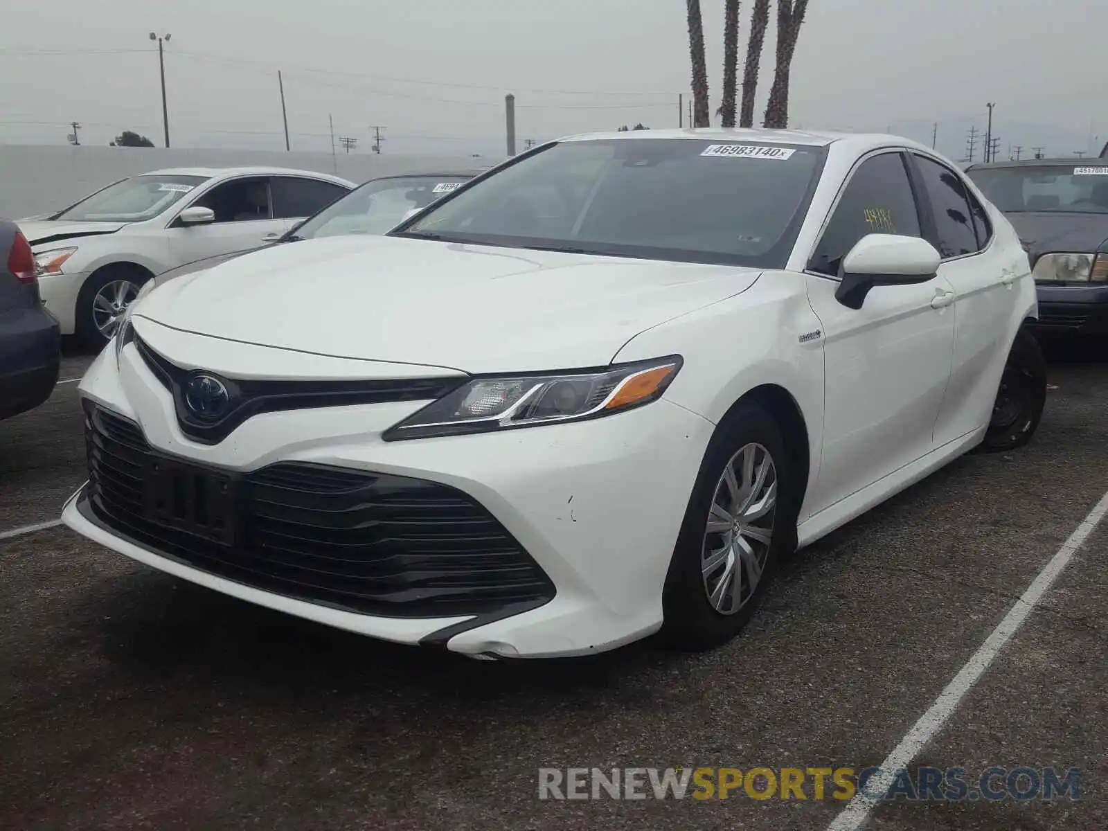 2 Photograph of a damaged car 4T1B31HK0KU008408 TOYOTA CAMRY 2019