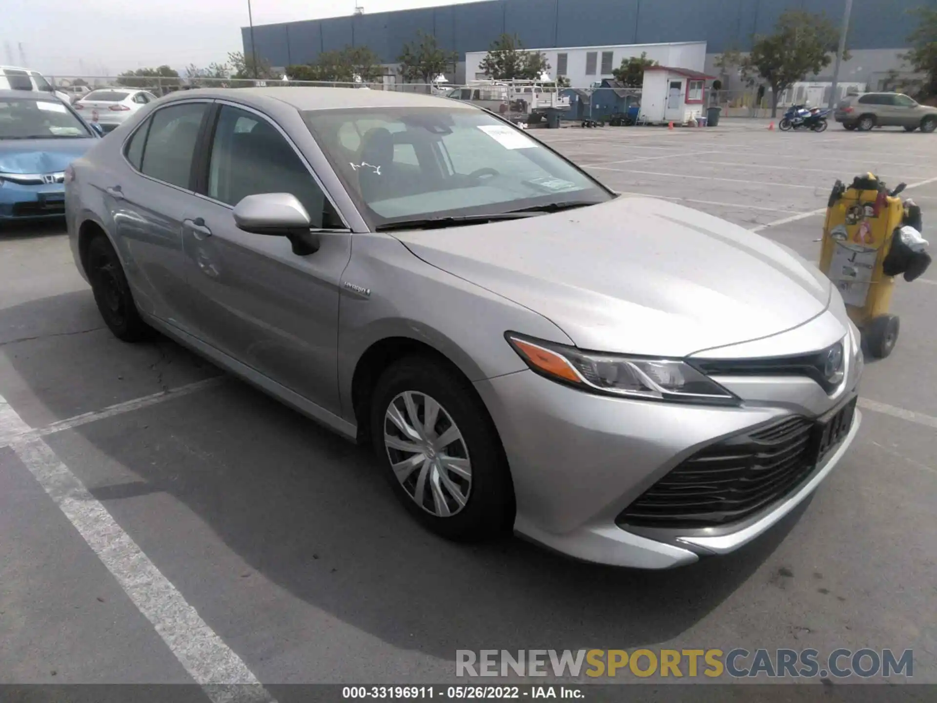 1 Photograph of a damaged car 4T1B31HK0KU508763 TOYOTA CAMRY 2019