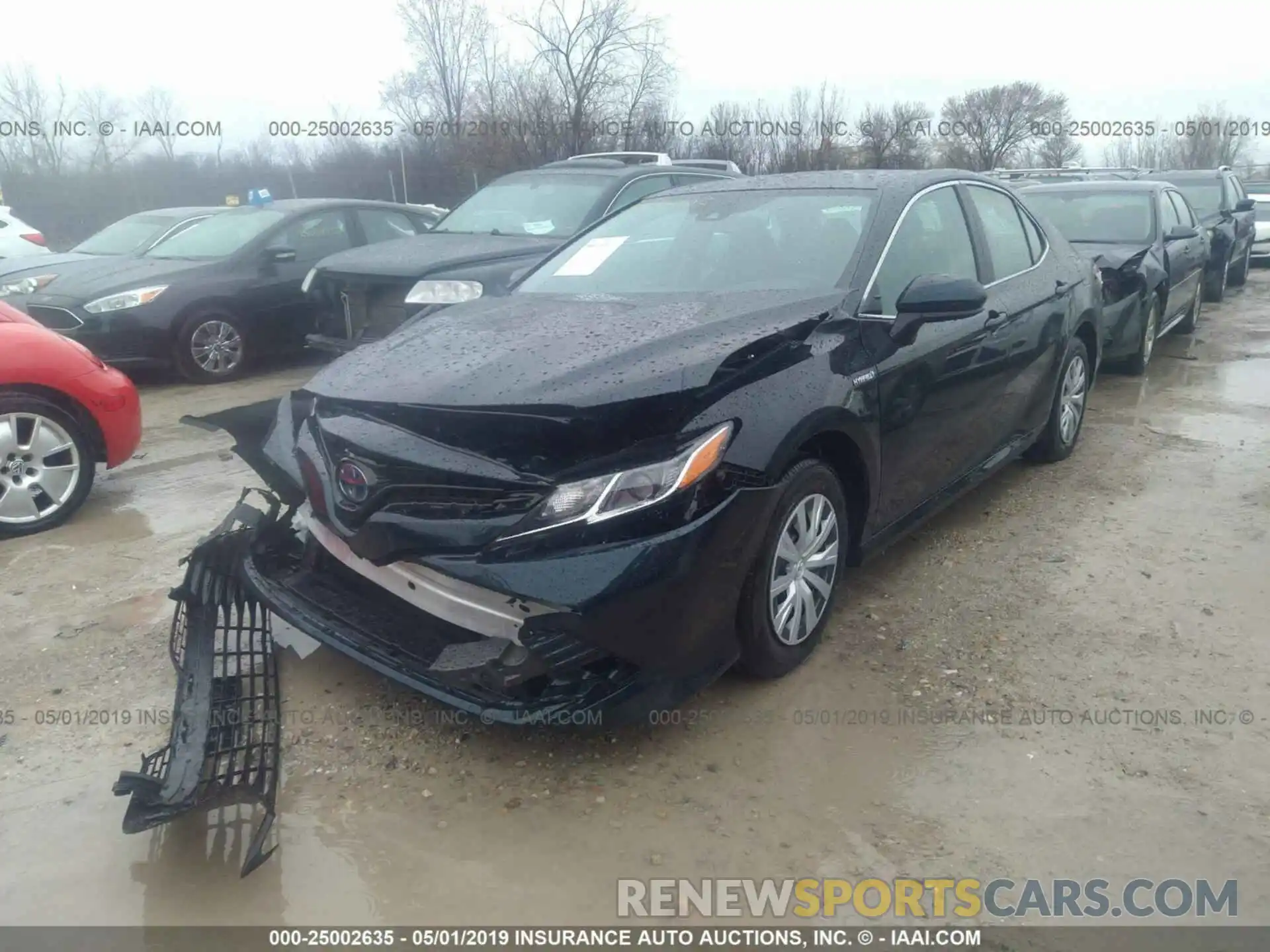 2 Photograph of a damaged car 4T1B31HK0KU510786 TOYOTA CAMRY 2019