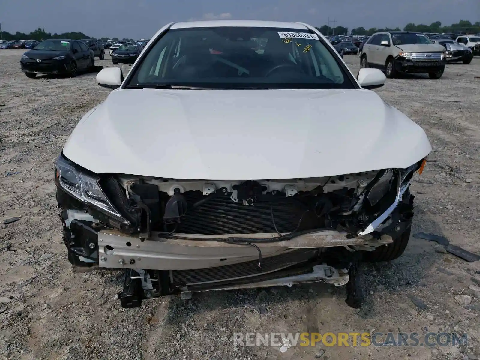 9 Photograph of a damaged car 4T1B31HK0KU510853 TOYOTA CAMRY 2019