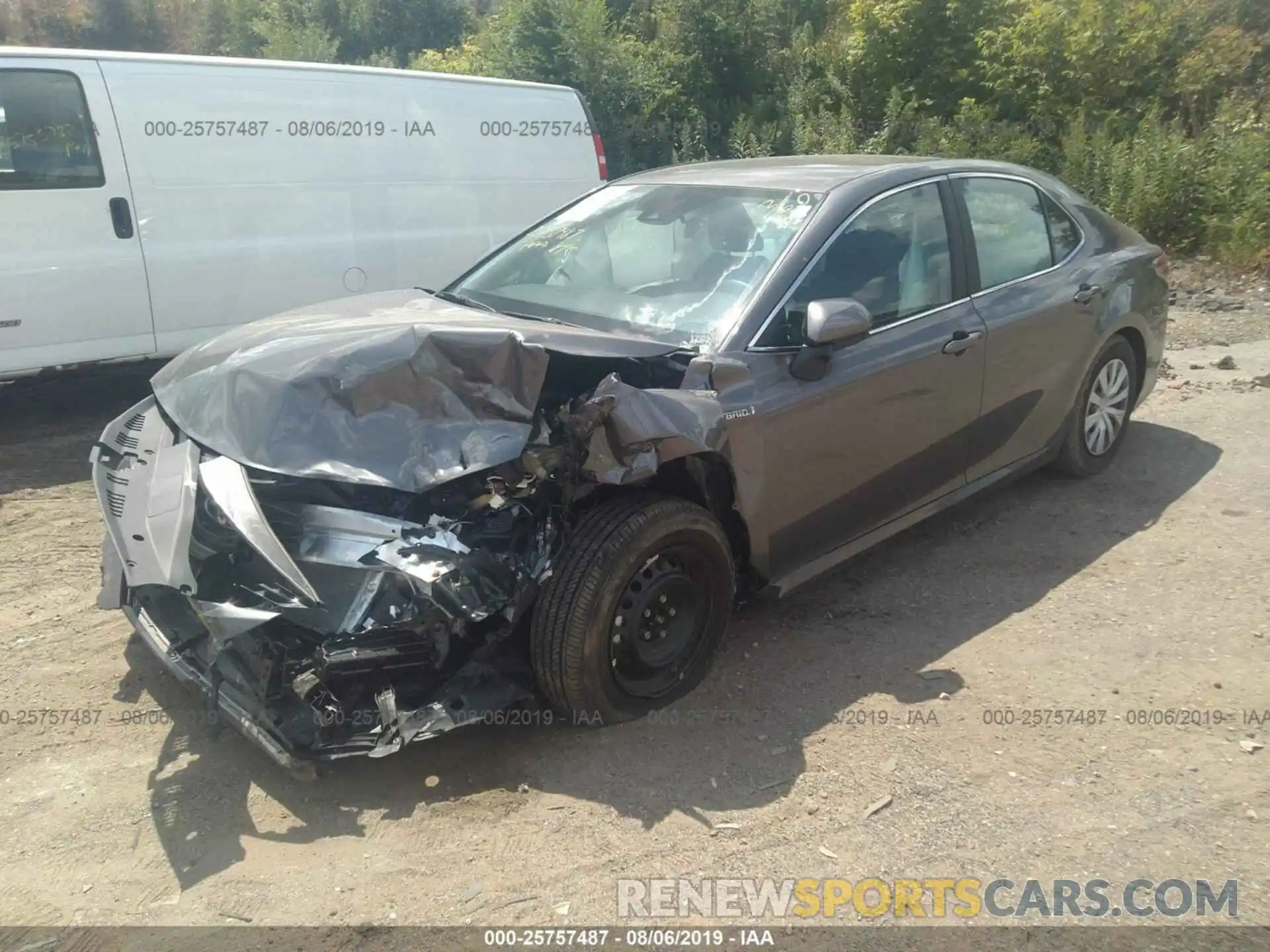 2 Фотография поврежденного автомобиля 4T1B31HK0KU513283 TOYOTA CAMRY 2019