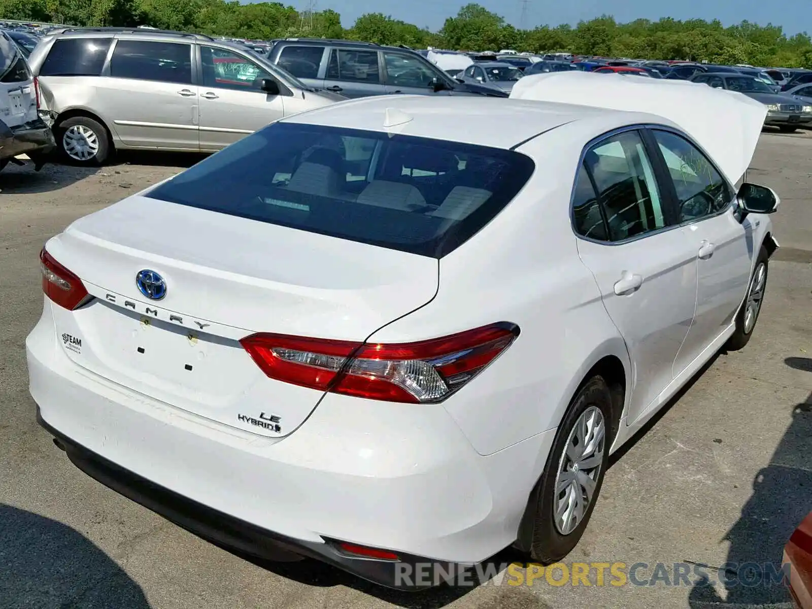 4 Photograph of a damaged car 4T1B31HK0KU514711 TOYOTA CAMRY 2019