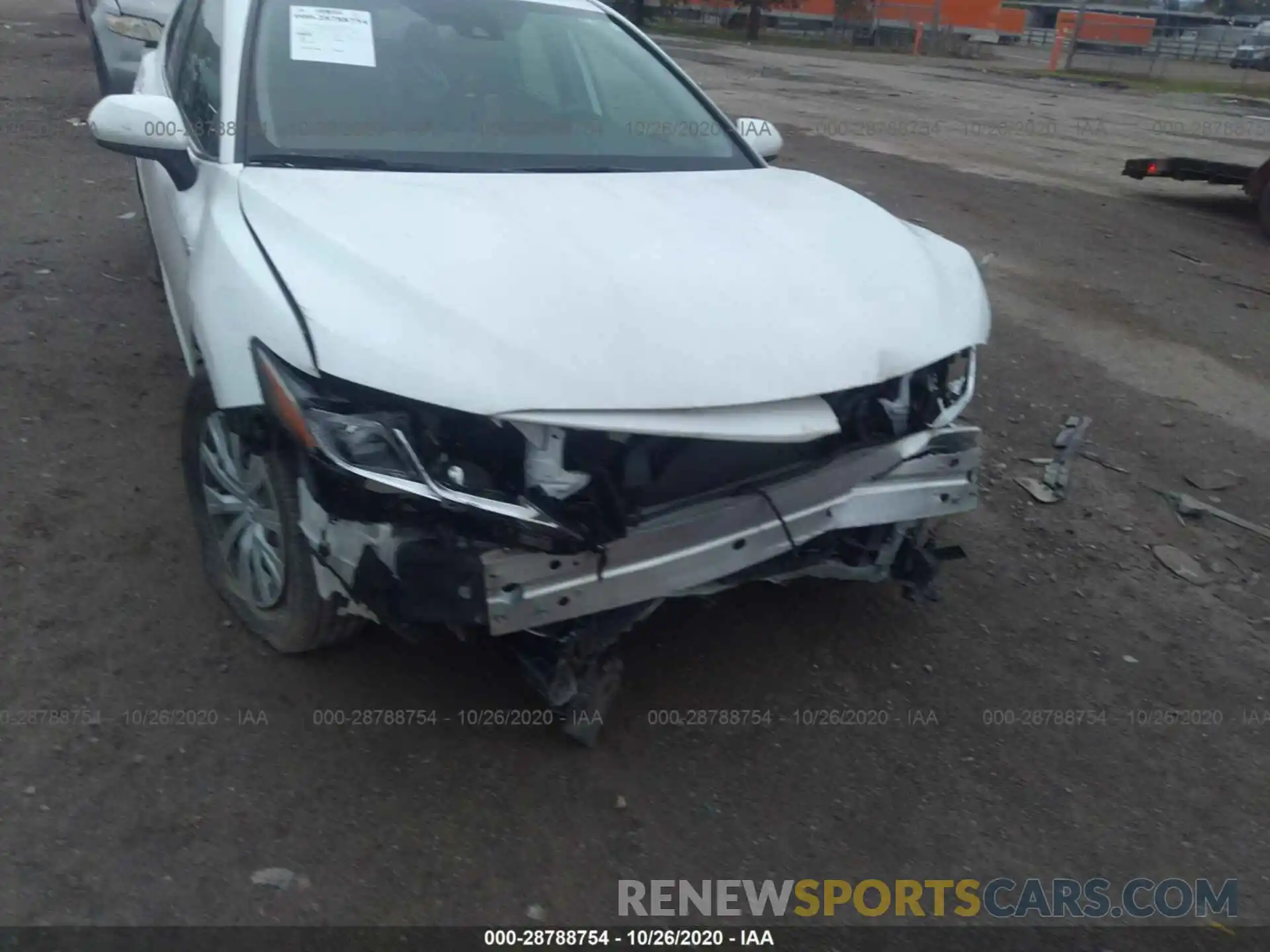 6 Photograph of a damaged car 4T1B31HK0KU516023 TOYOTA CAMRY 2019