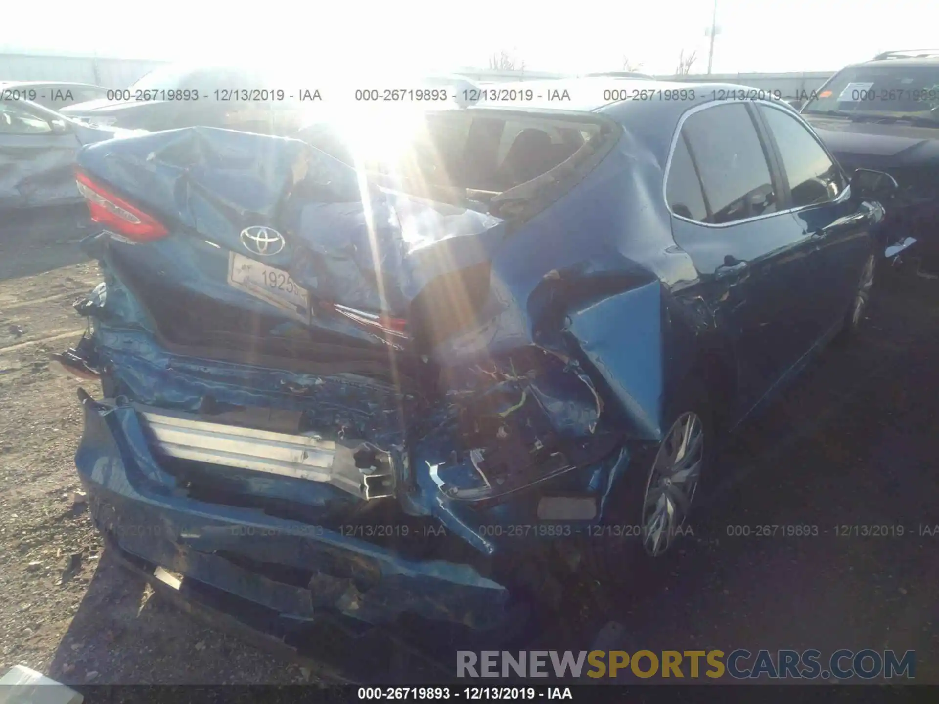 4 Photograph of a damaged car 4T1B31HK1KU005436 TOYOTA CAMRY 2019