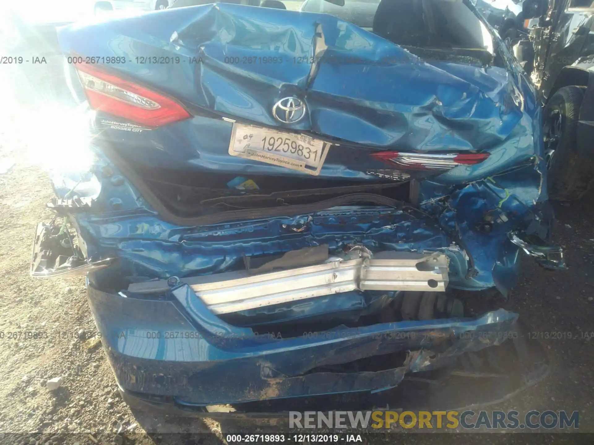 6 Photograph of a damaged car 4T1B31HK1KU005436 TOYOTA CAMRY 2019