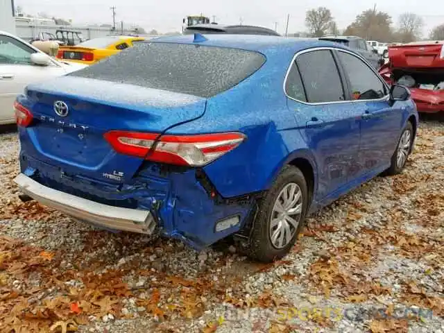 4 Photograph of a damaged car 4T1B31HK1KU005470 TOYOTA CAMRY 2019