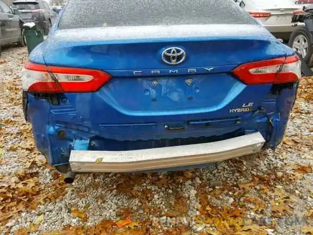 9 Photograph of a damaged car 4T1B31HK1KU005470 TOYOTA CAMRY 2019