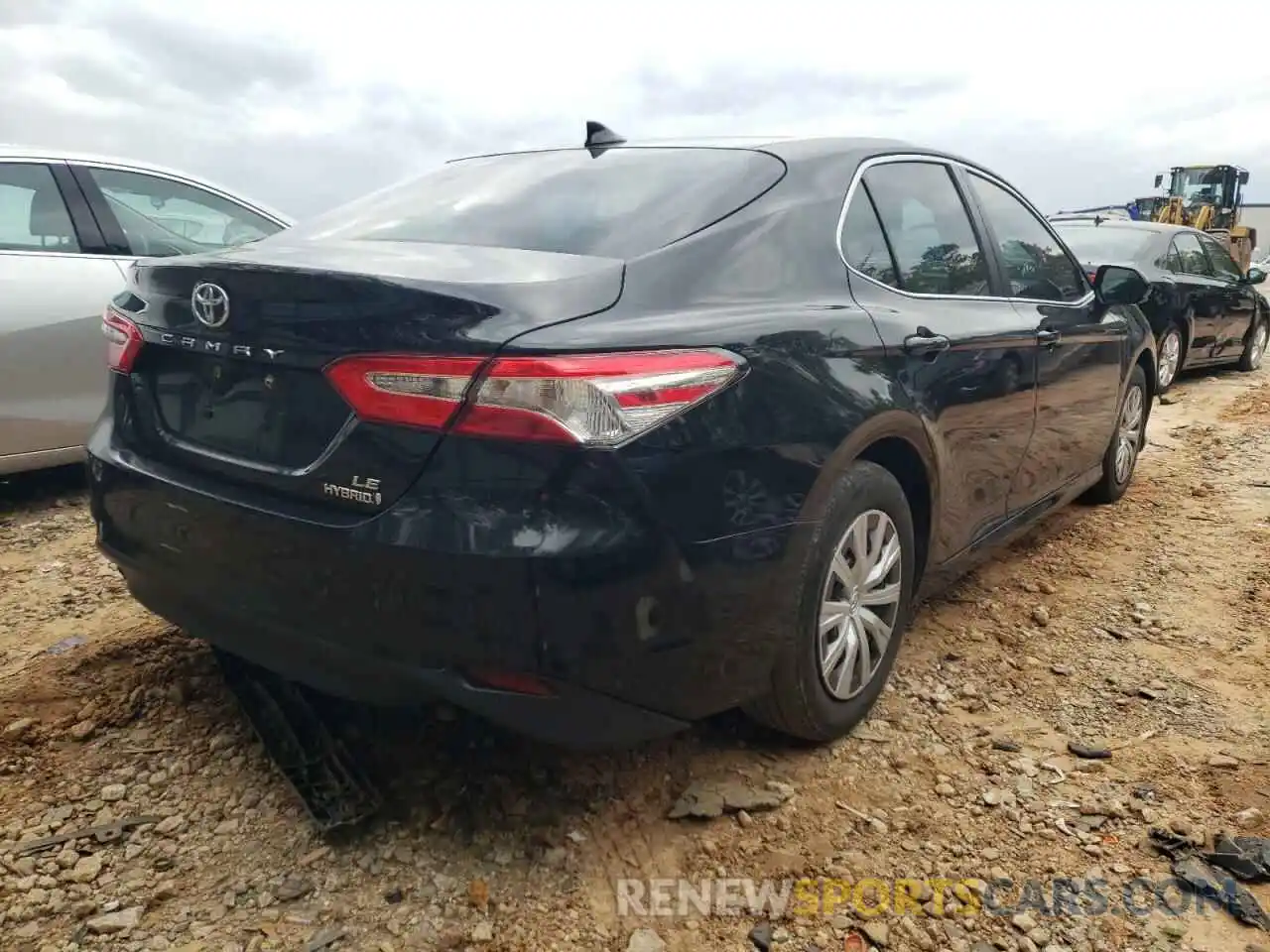 4 Фотография поврежденного автомобиля 4T1B31HK1KU006599 TOYOTA CAMRY 2019