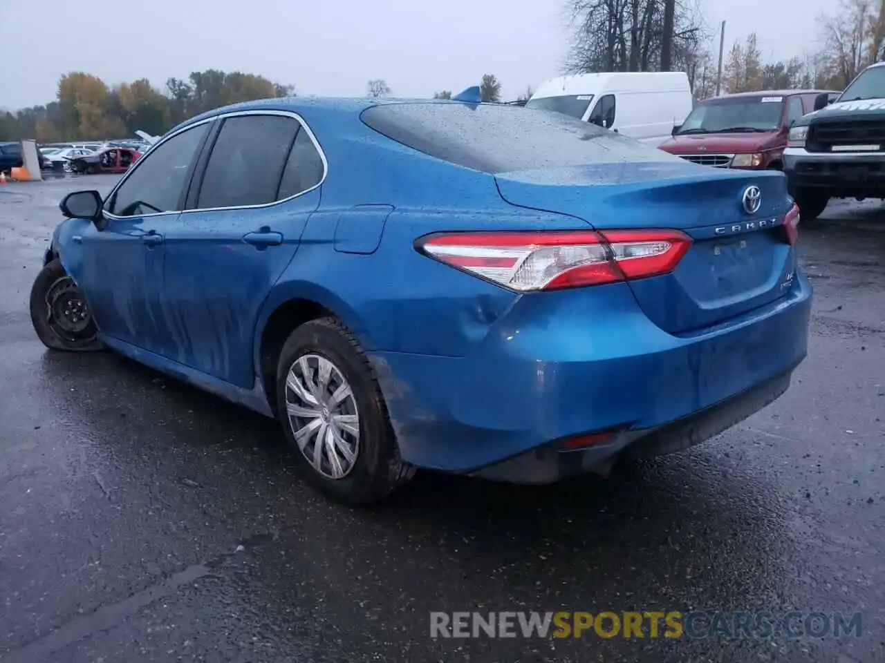 3 Photograph of a damaged car 4T1B31HK1KU007381 TOYOTA CAMRY 2019