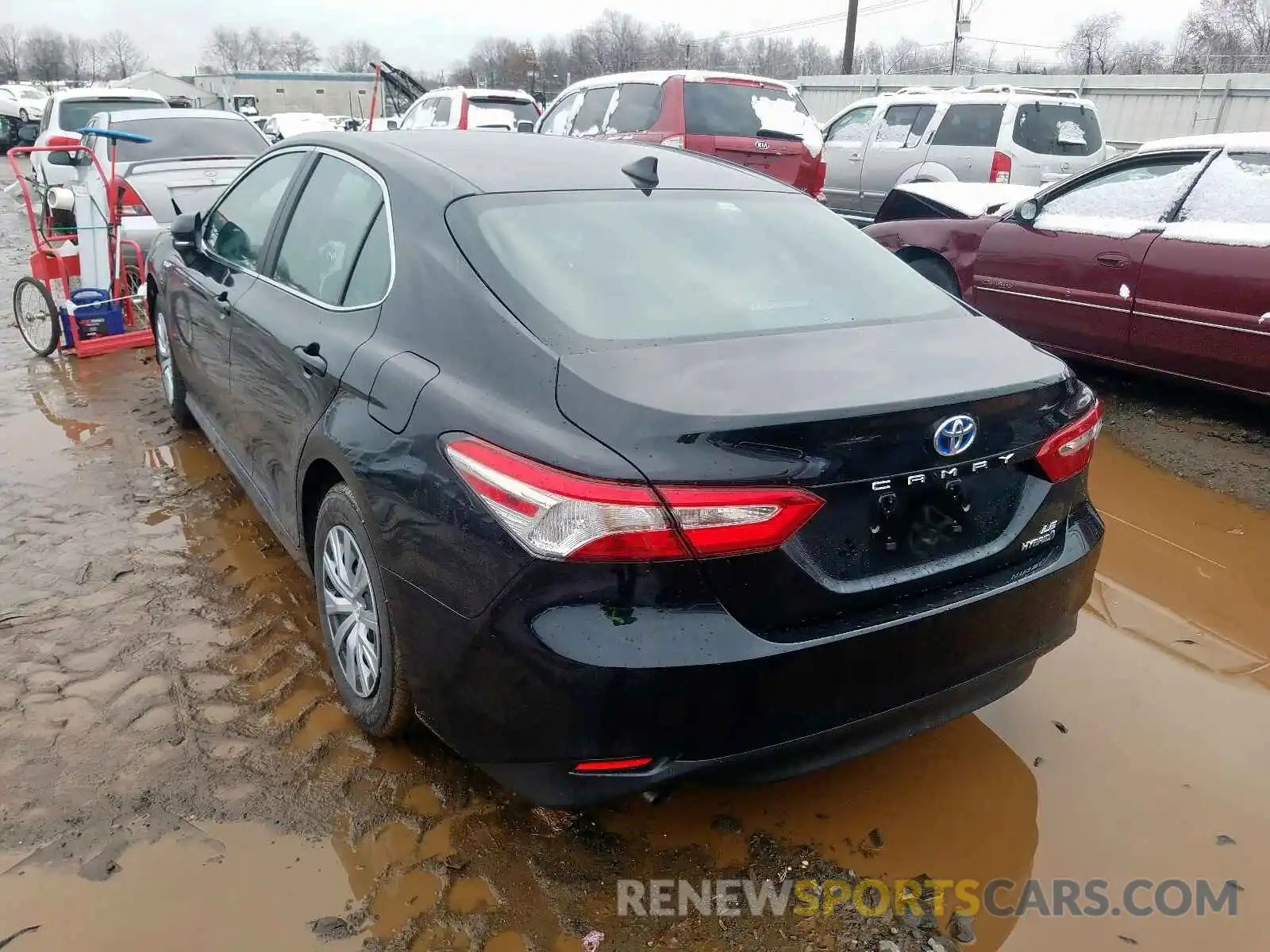 3 Photograph of a damaged car 4T1B31HK1KU009020 TOYOTA CAMRY 2019