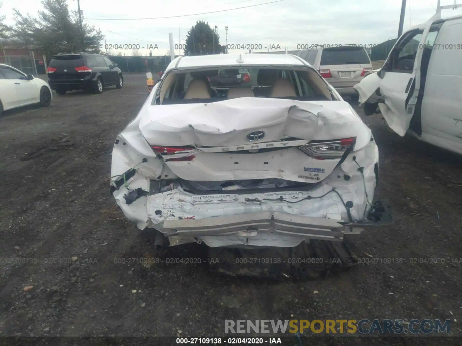 6 Photograph of a damaged car 4T1B31HK1KU508691 TOYOTA CAMRY 2019