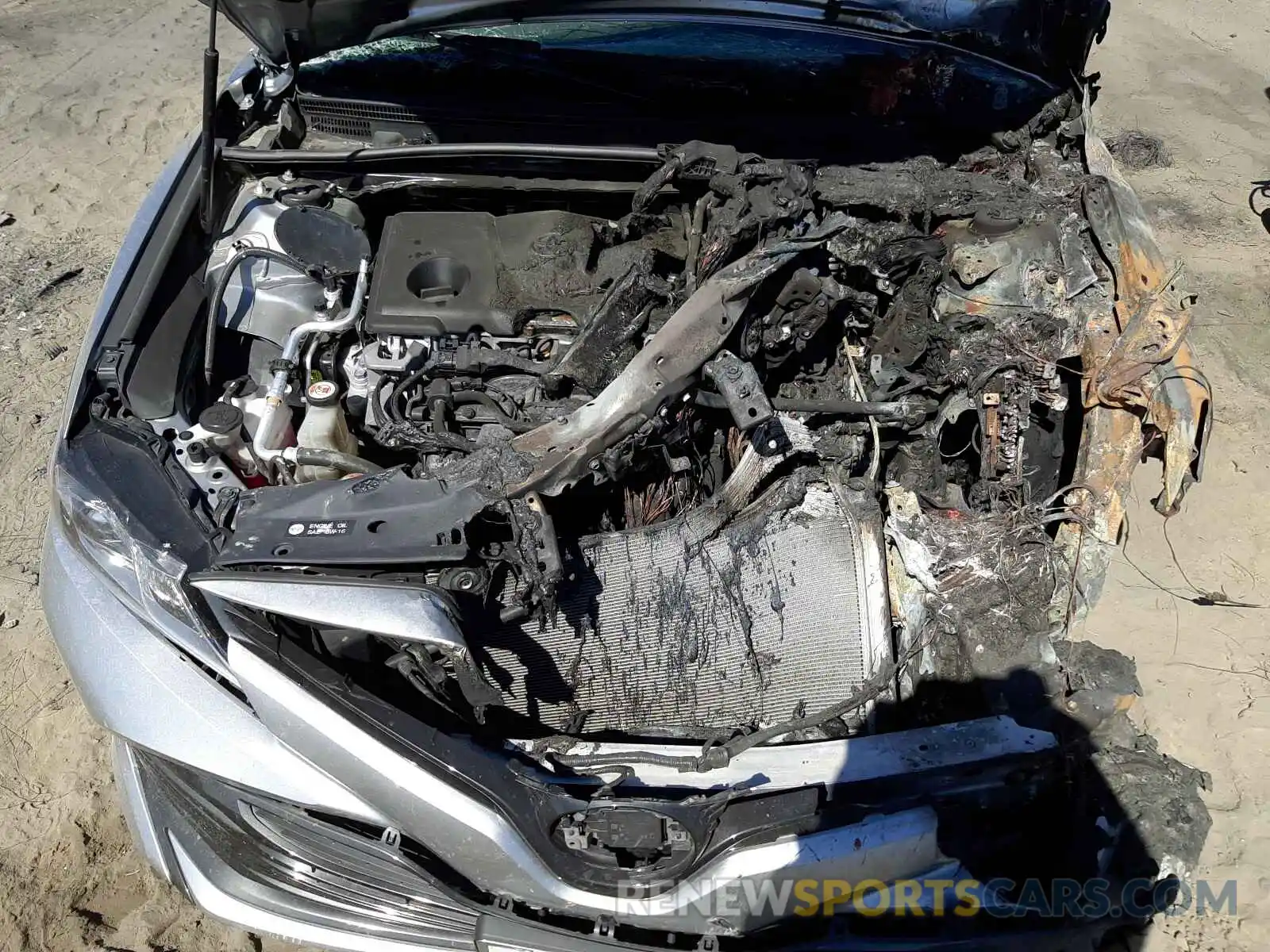 7 Photograph of a damaged car 4T1B31HK1KU509971 TOYOTA CAMRY 2019