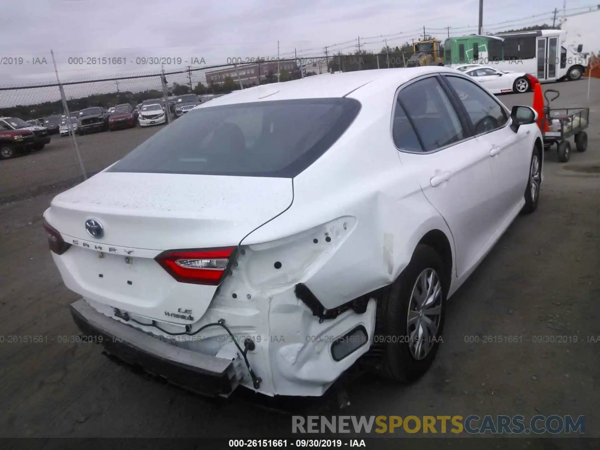 4 Photograph of a damaged car 4T1B31HK1KU511493 TOYOTA CAMRY 2019