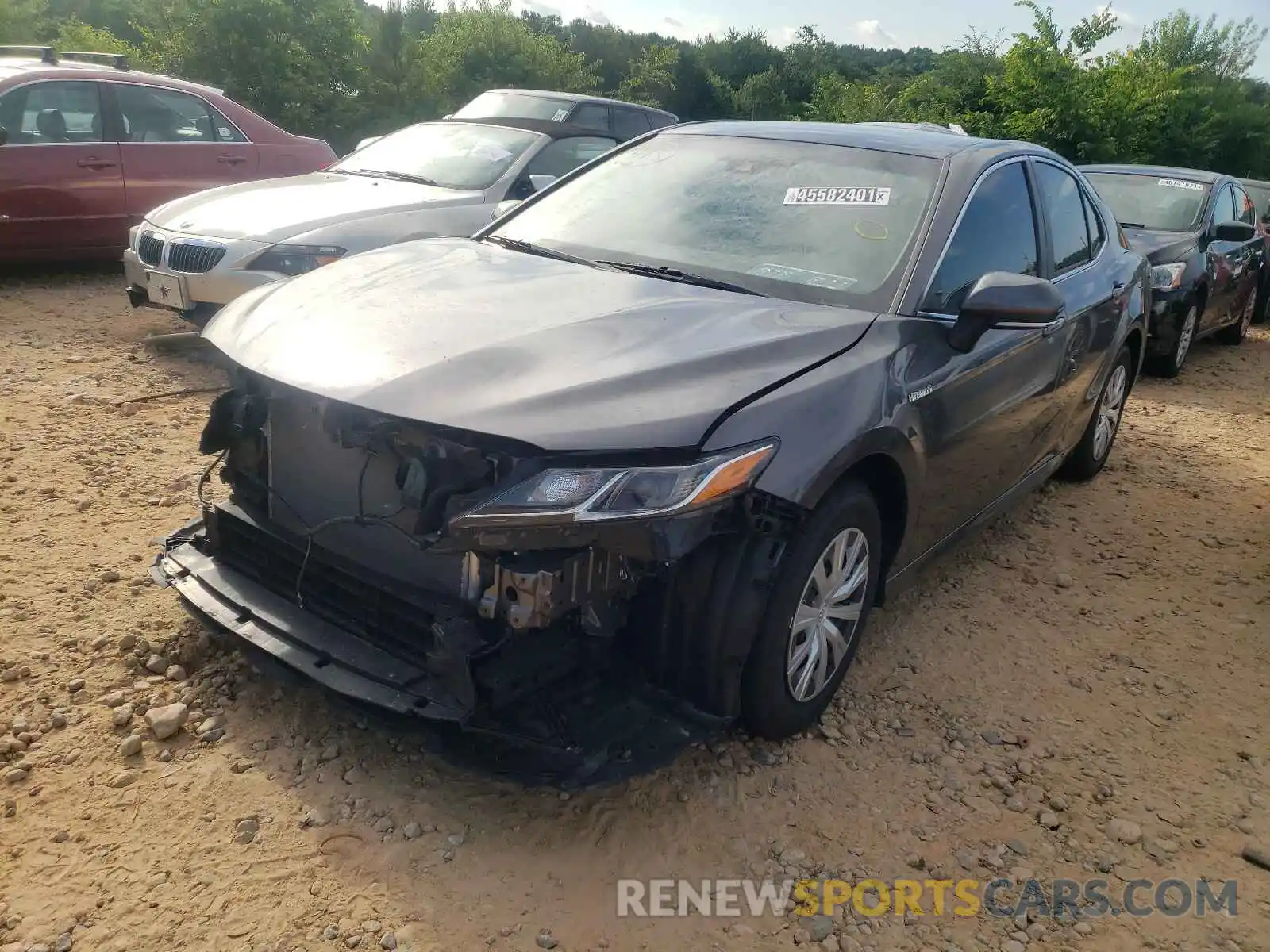 2 Photograph of a damaged car 4T1B31HK1KU515169 TOYOTA CAMRY 2019