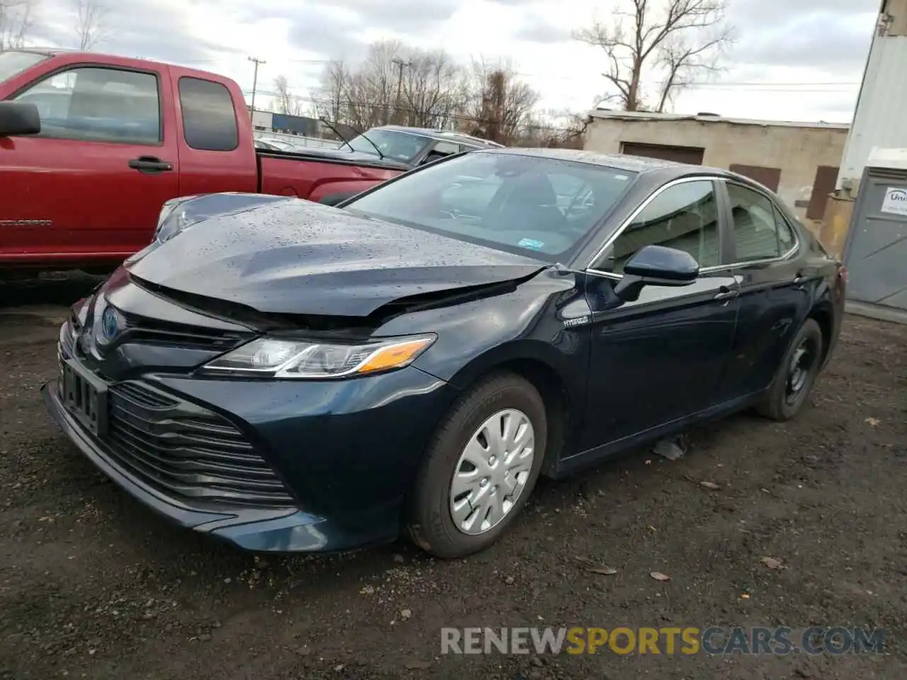 2 Photograph of a damaged car 4T1B31HK1KU515348 TOYOTA CAMRY 2019