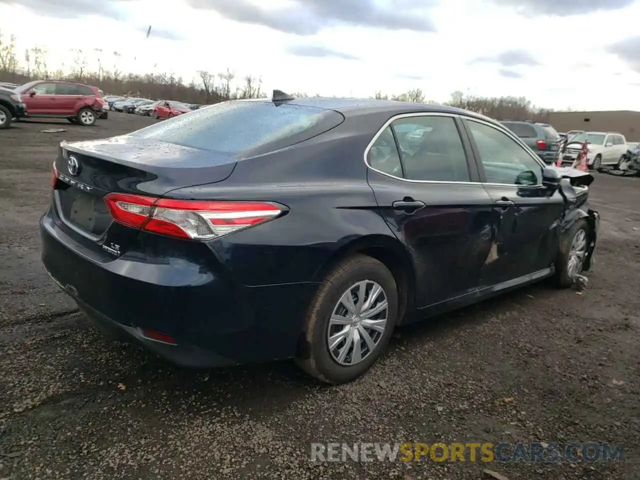 4 Photograph of a damaged car 4T1B31HK1KU515348 TOYOTA CAMRY 2019