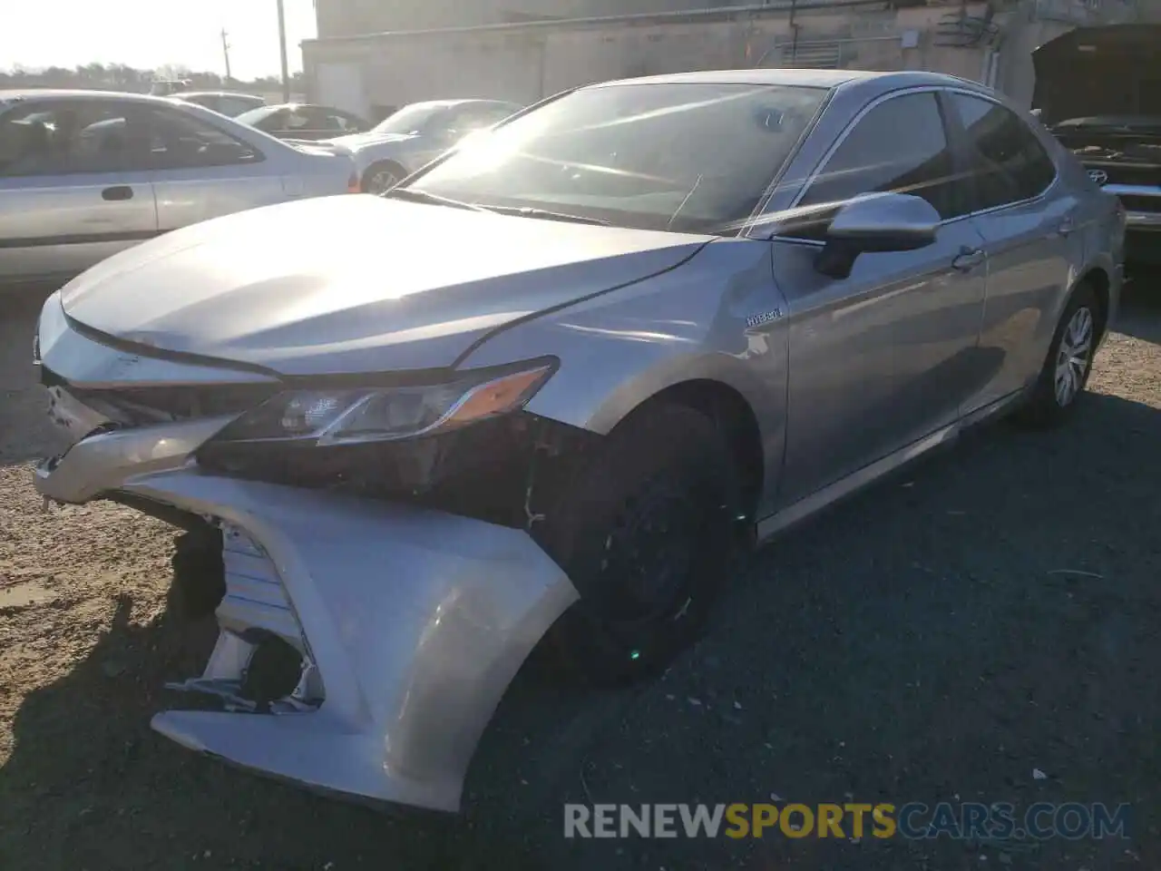 2 Photograph of a damaged car 4T1B31HK1KU515382 TOYOTA CAMRY 2019