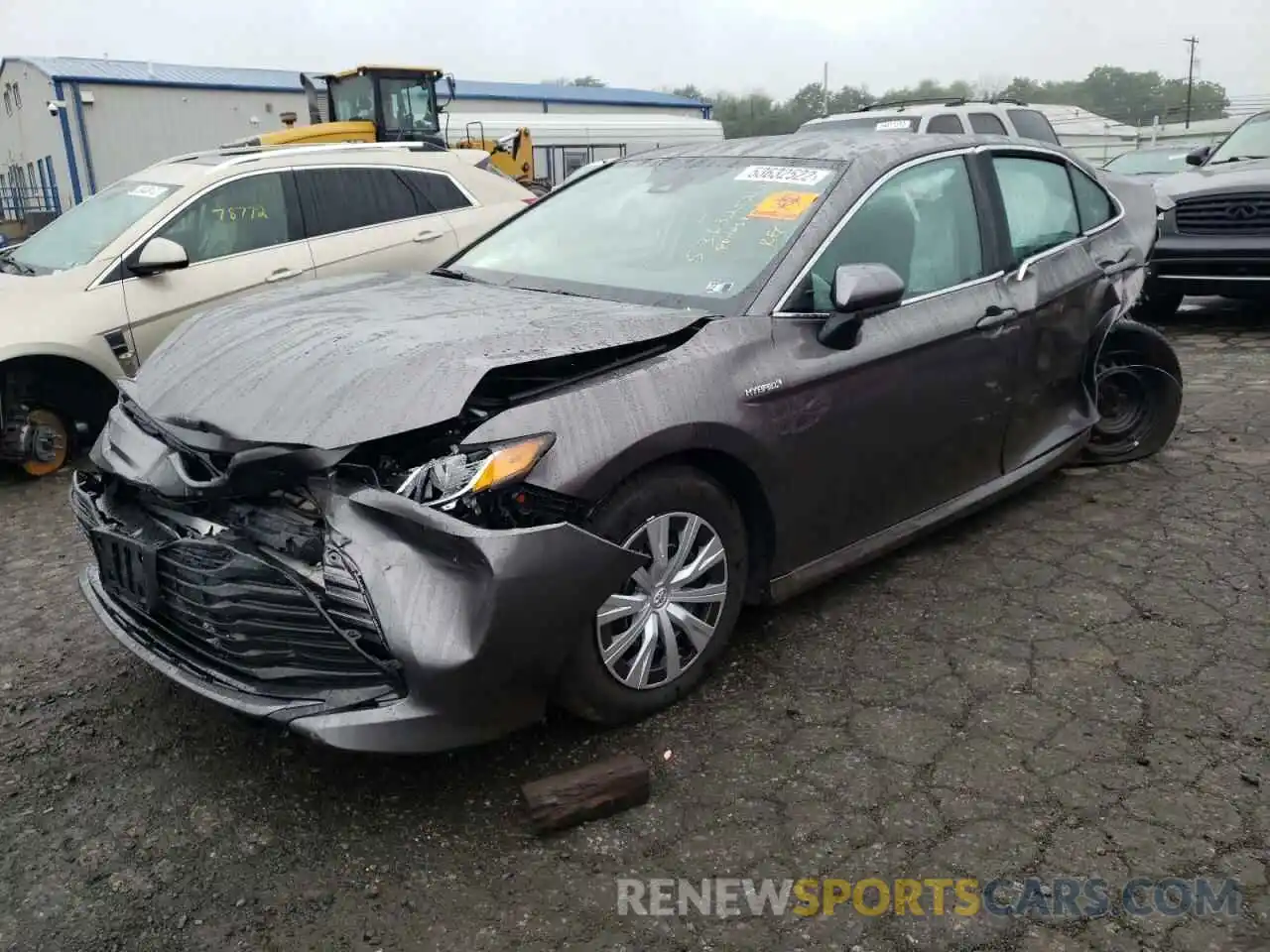 2 Photograph of a damaged car 4T1B31HK1KU517889 TOYOTA CAMRY 2019