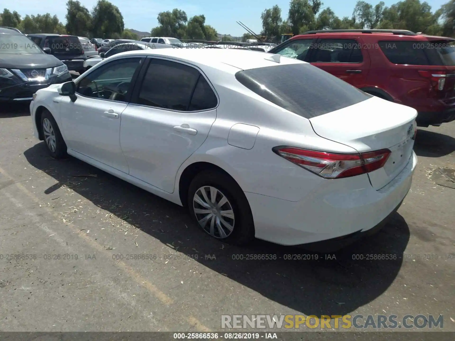 3 Photograph of a damaged car 4T1B31HK2KU005526 TOYOTA CAMRY 2019