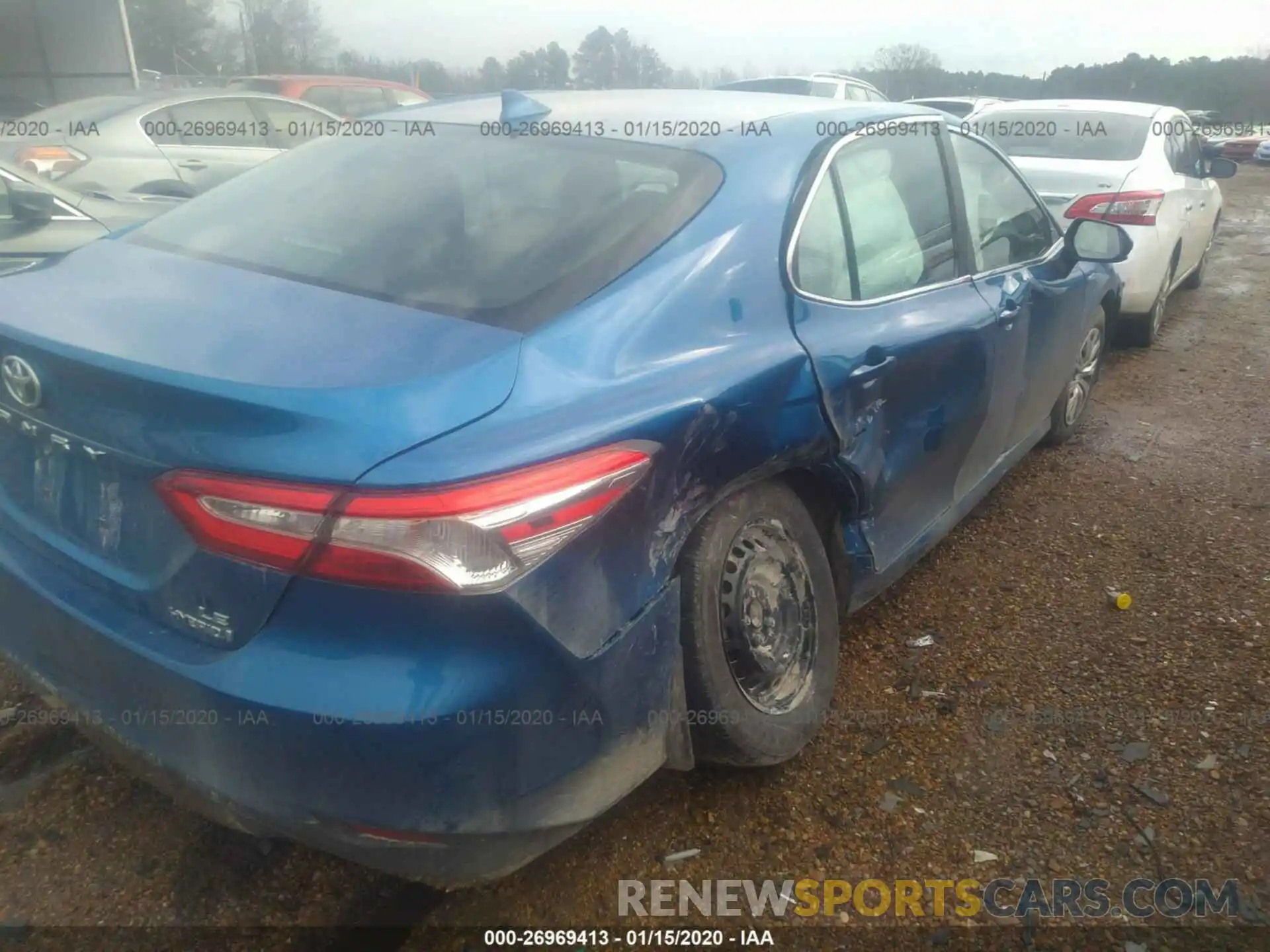 4 Фотография поврежденного автомобиля 4T1B31HK2KU005543 TOYOTA CAMRY 2019