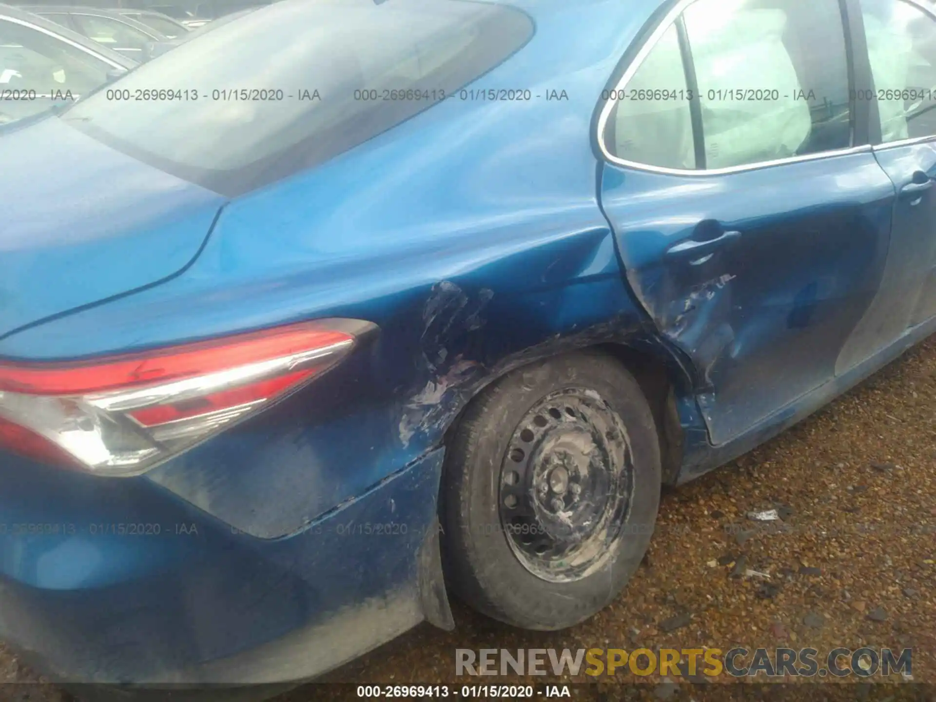 6 Photograph of a damaged car 4T1B31HK2KU005543 TOYOTA CAMRY 2019