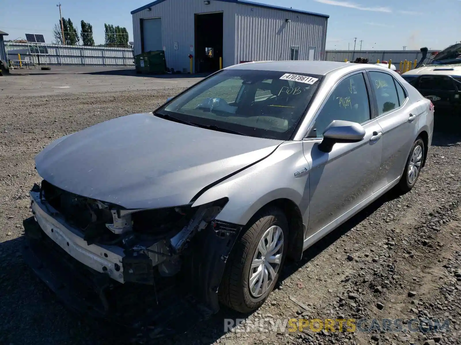 2 Фотография поврежденного автомобиля 4T1B31HK2KU006336 TOYOTA CAMRY 2019