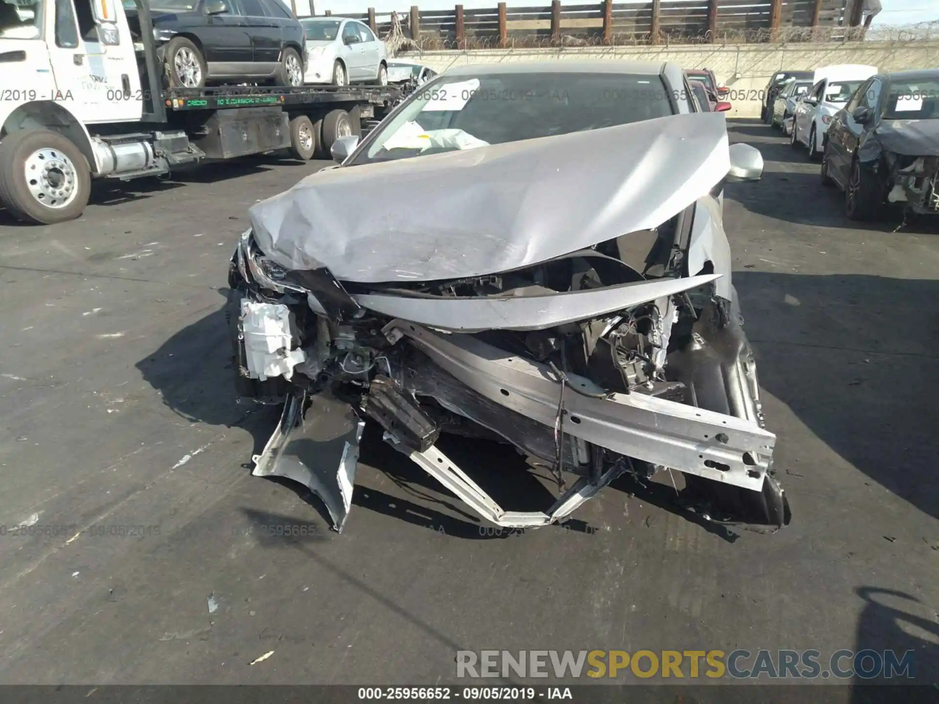 6 Photograph of a damaged car 4T1B31HK2KU007387 TOYOTA CAMRY 2019