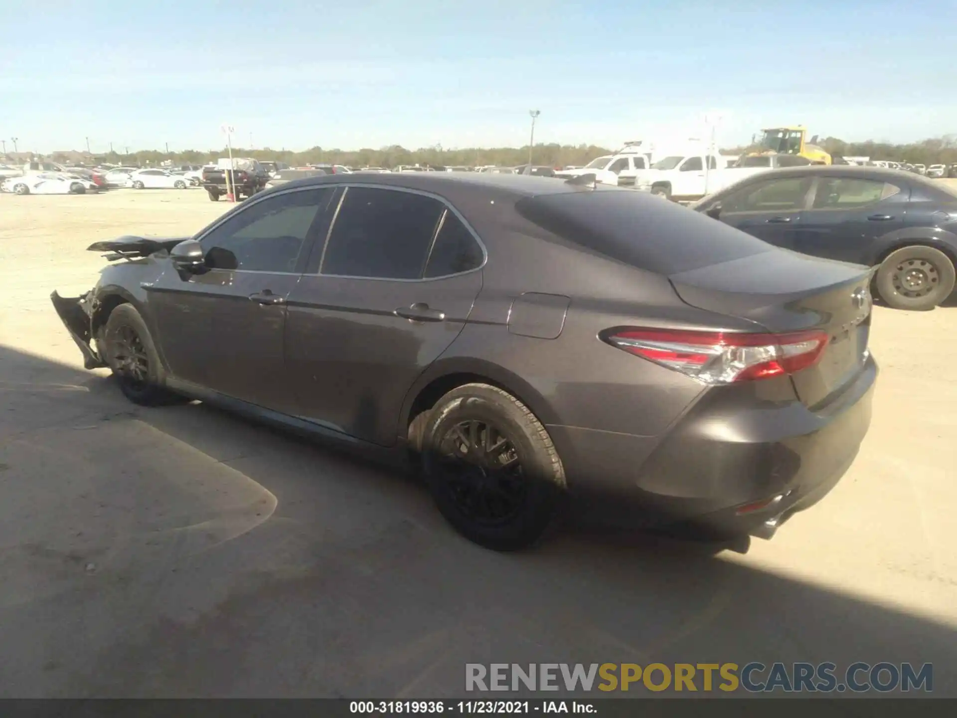 3 Photograph of a damaged car 4T1B31HK2KU007597 TOYOTA CAMRY 2019