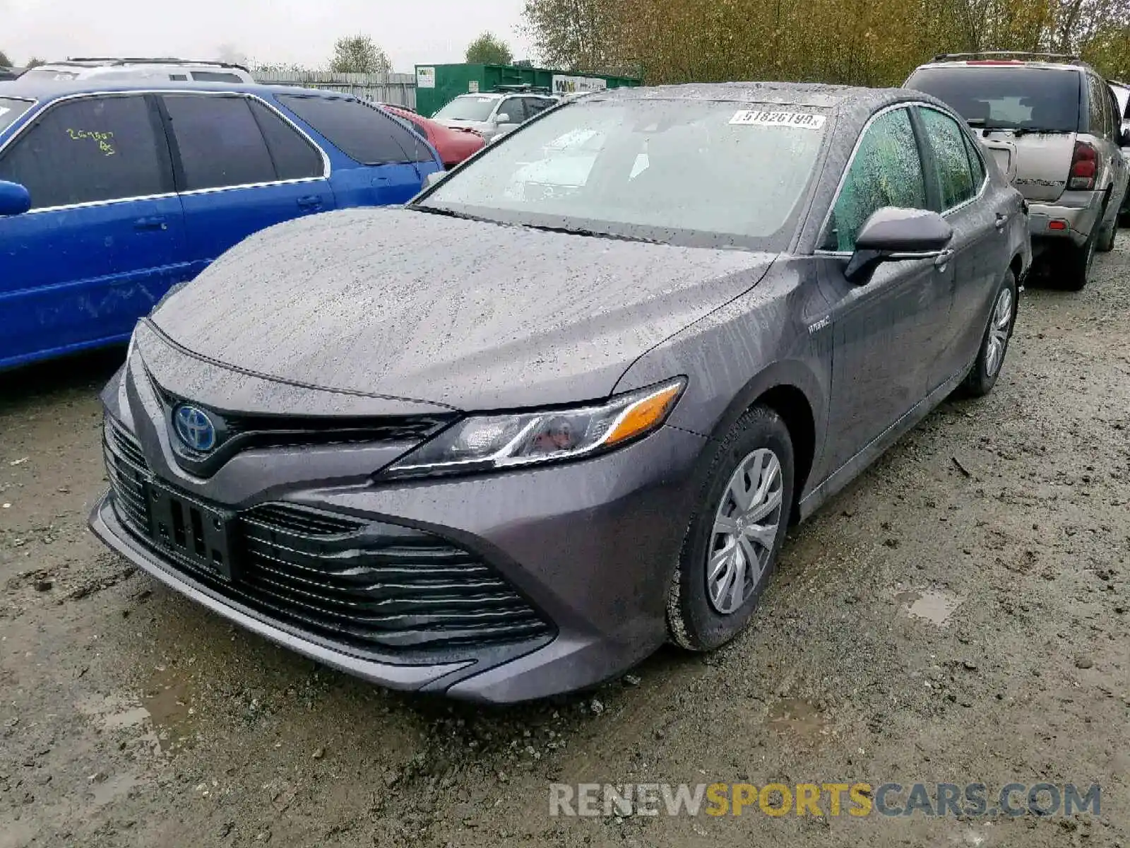 2 Photograph of a damaged car 4T1B31HK2KU008734 TOYOTA CAMRY 2019