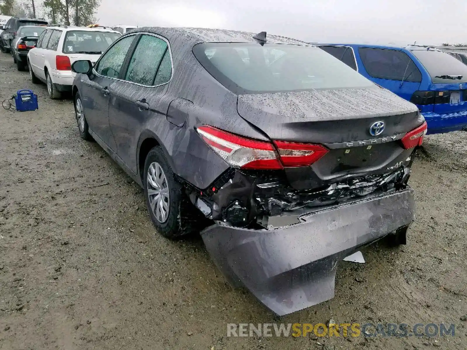 3 Photograph of a damaged car 4T1B31HK2KU008734 TOYOTA CAMRY 2019